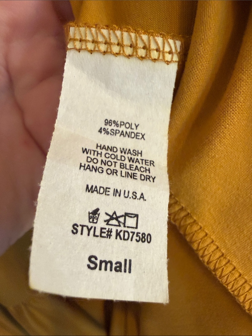 Carole Christian NWT Mustard Tiered Midi swing Dress with 3/4 length sleeve - Picture 3 of 5